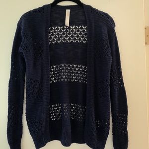 Navy Cardigan